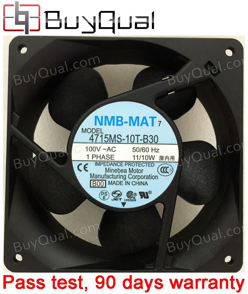 NMB 4715MS-10T-B30 4715MS-10T-B30-B00 100V 11/10W Cooling Fan NMB 4715MS-10T-B30 4715MS-10T-B30-B00 100V 11/10W Cooling Fan